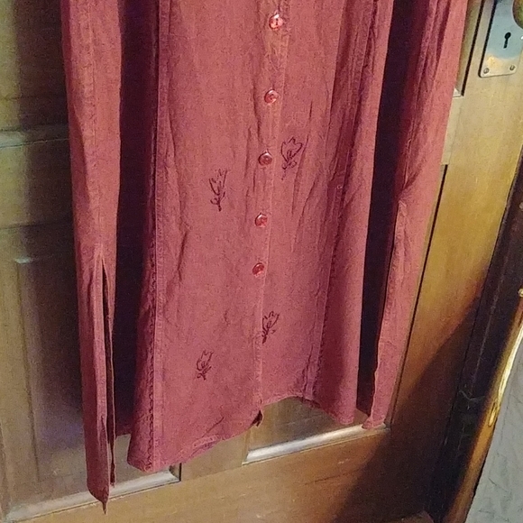 Embroidered Maxi Dress - Picture 6 of 7